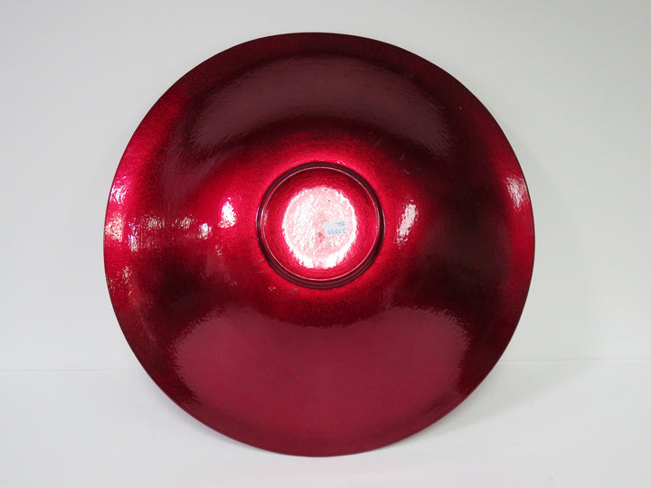 Burnt Red Centerpiece Bowl