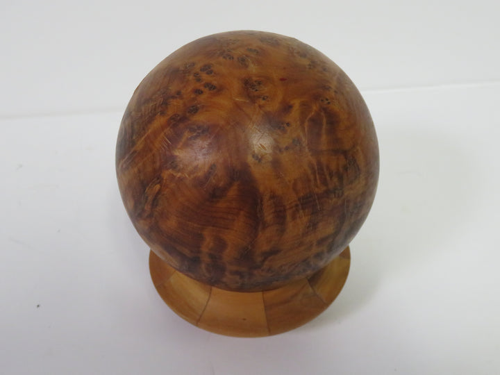 Burled Wood Orb