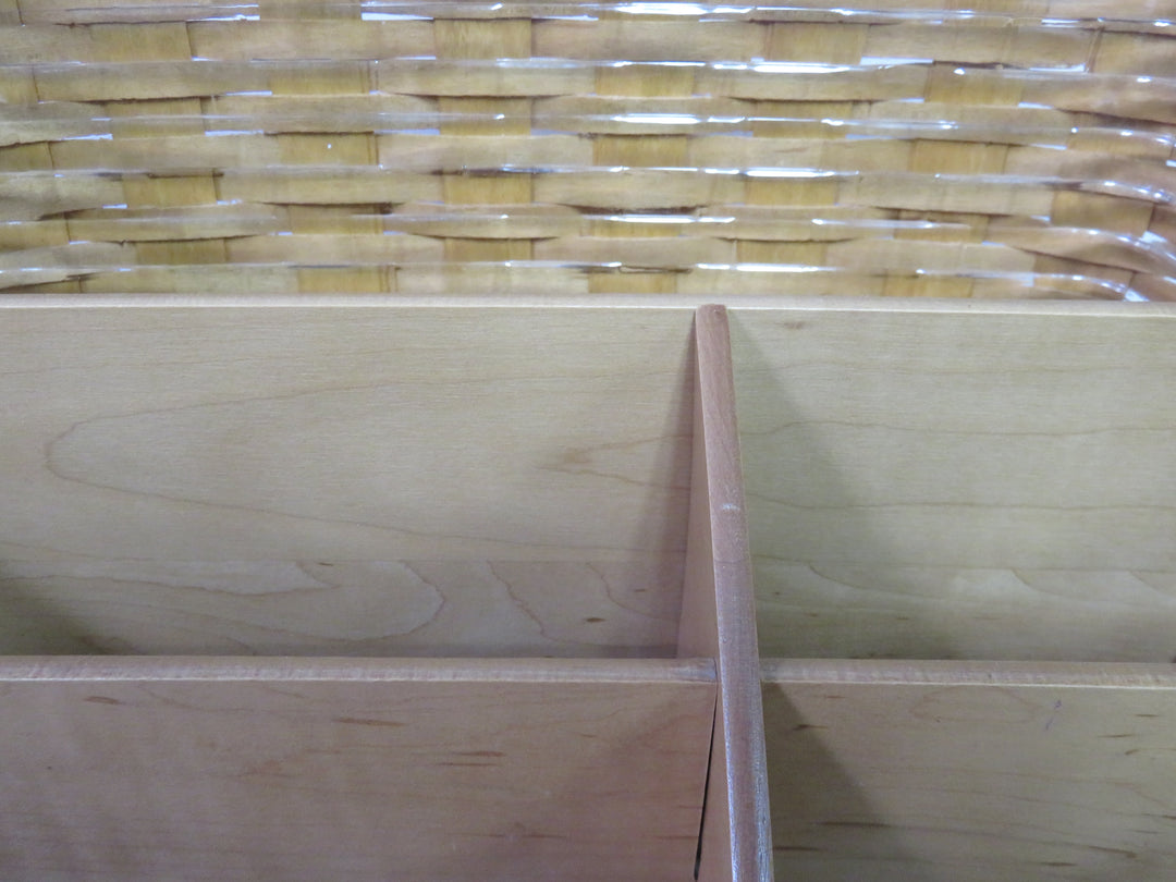 Longaberger Desk Top Organizer Basket