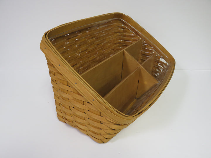 Longaberger Desk Top Organizer Basket