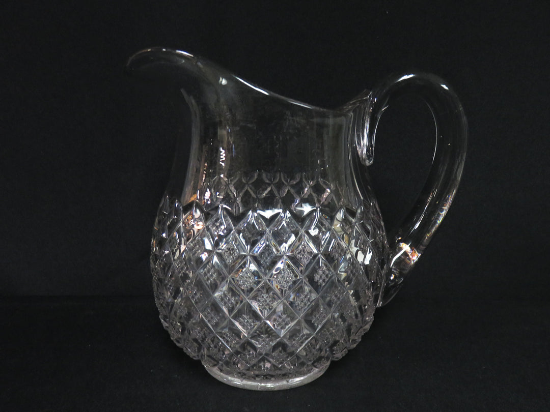 Pressed Glass Pitcher