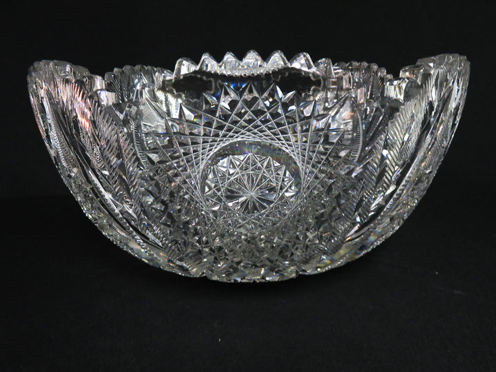Brilliant Cut Punch Bowl