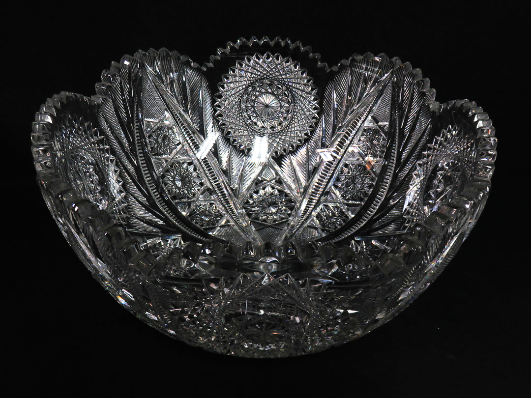 Brilliant Cut Punch Bowl