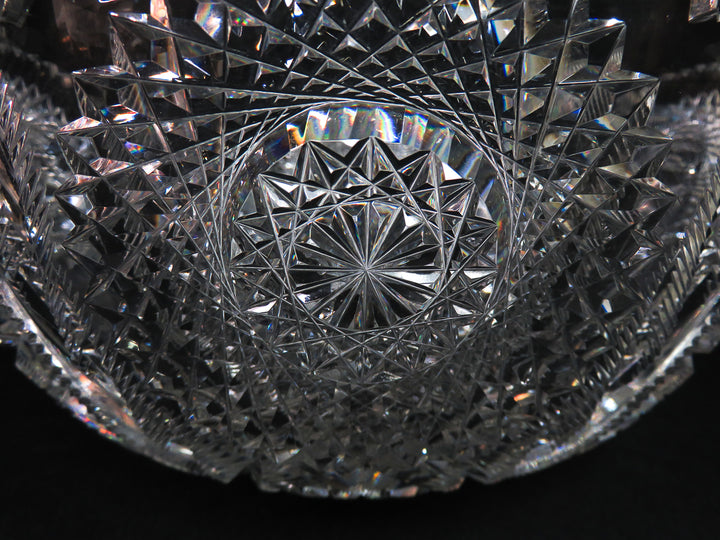 Brilliant Cut Punch Bowl