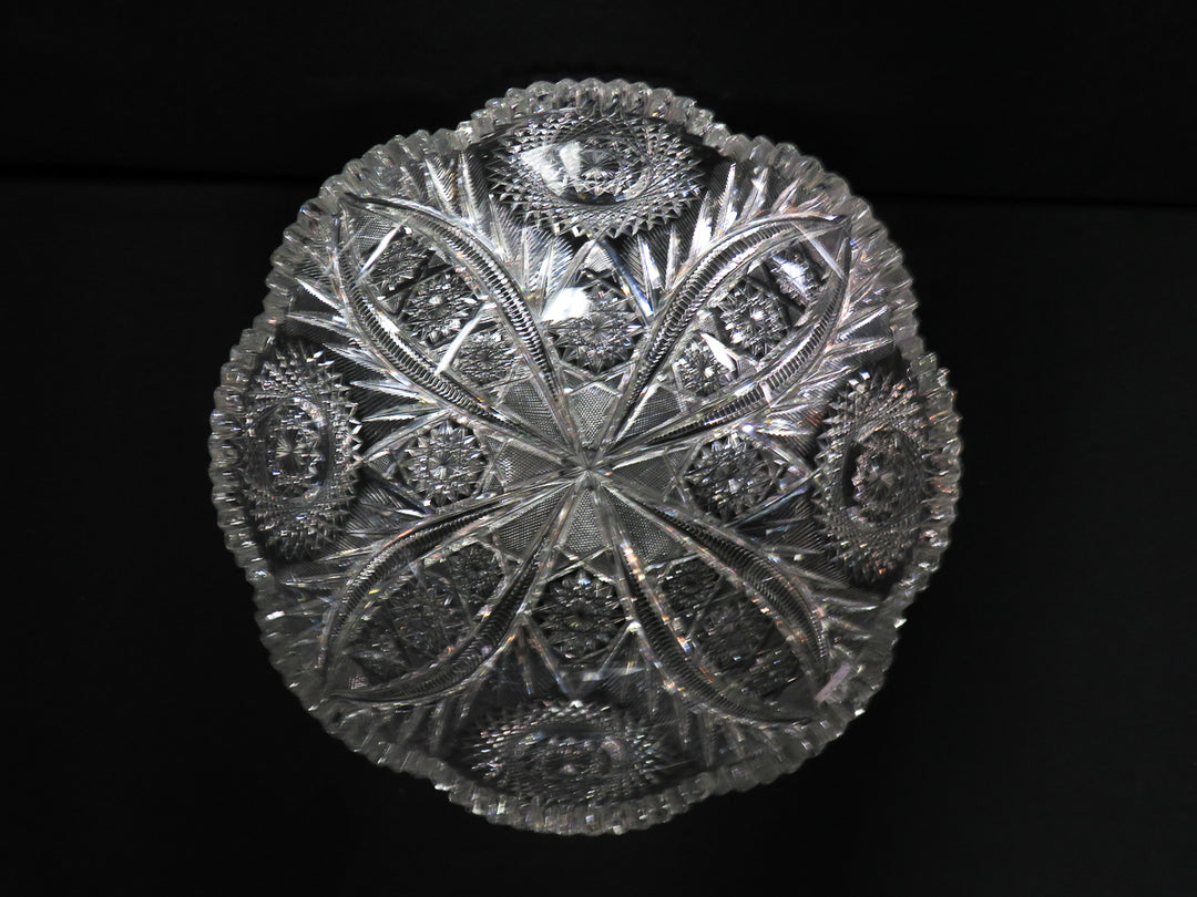 Brilliant Cut Punch Bowl