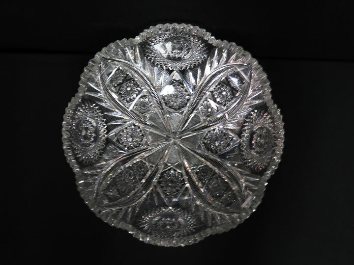 Brilliant Cut Punch Bowl