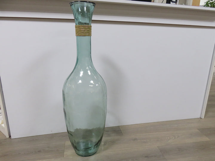 Recycled Glass Floor Vase