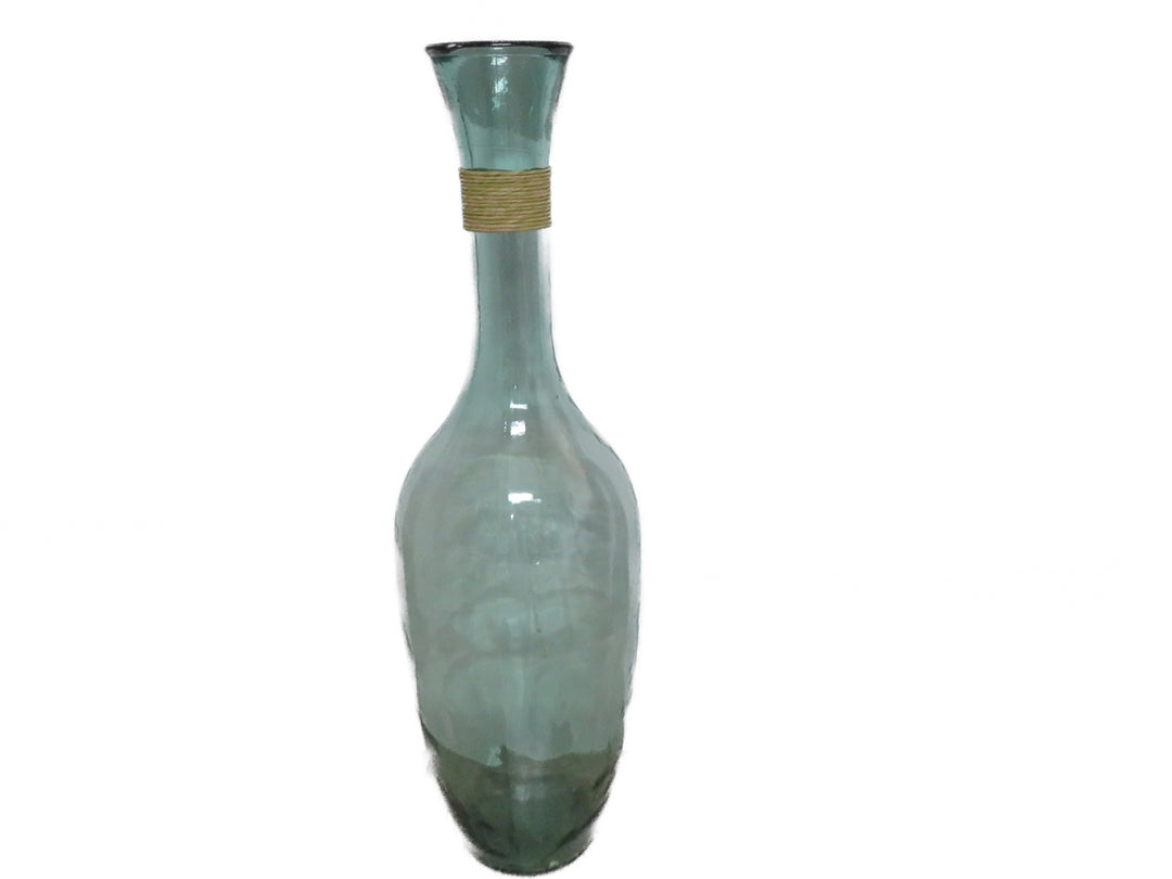 Recycled Glass Floor Vase