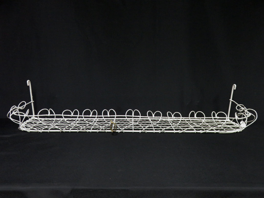 Vintage Wire Wall Shelf