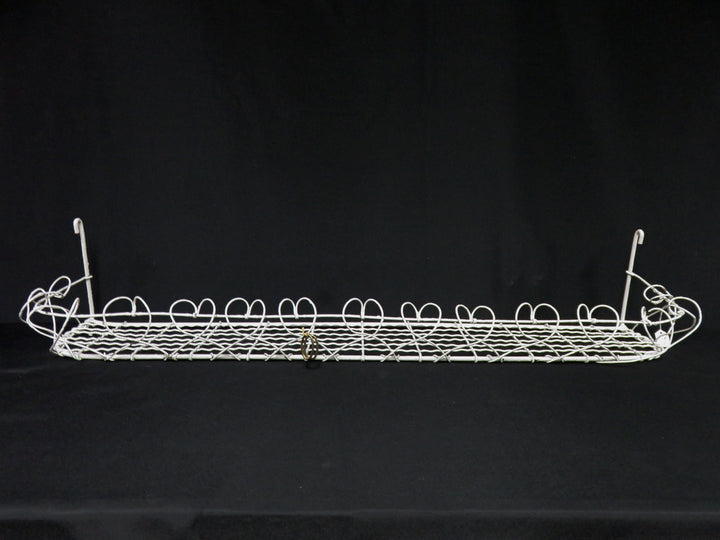 Vintage Wire Wall Shelf