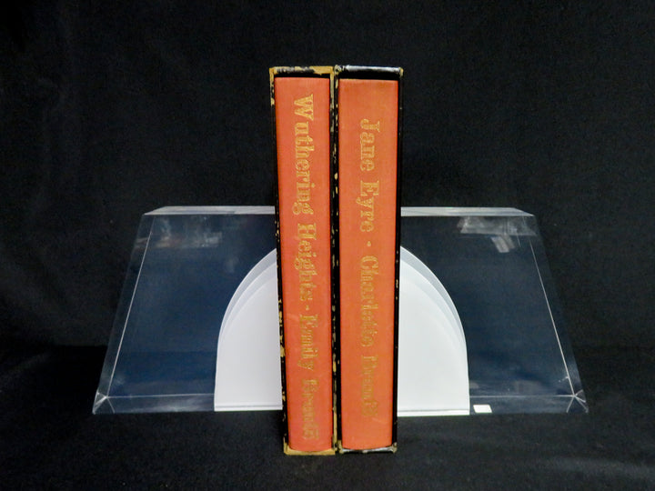 Ritts Astrolite Lucite Bookends