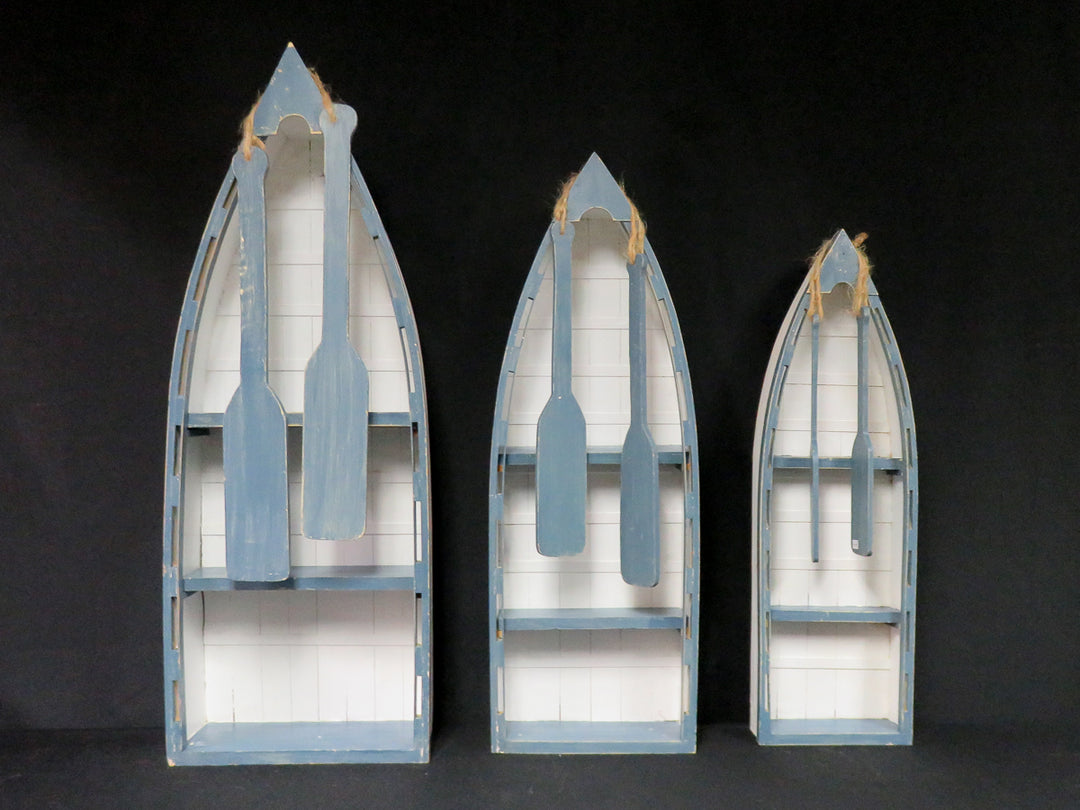 Set of Rowboat Shelves