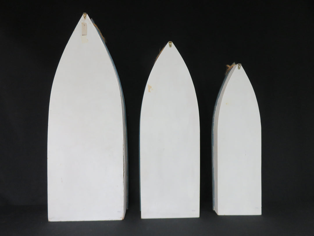 Set of Rowboat Shelves