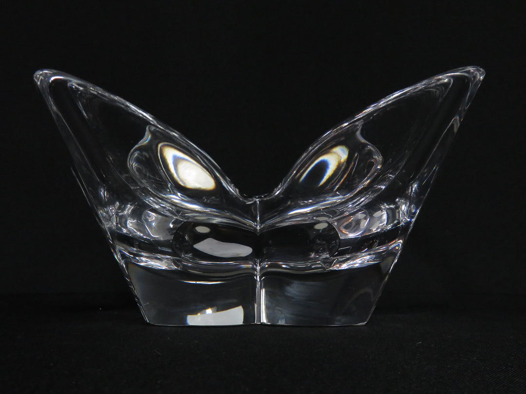 Orrefors Leaf Design Bowl