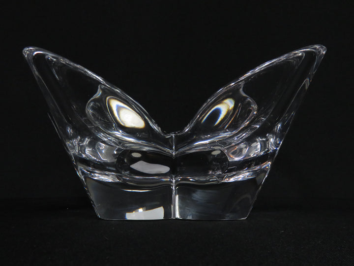 Orrefors Leaf Design Bowl