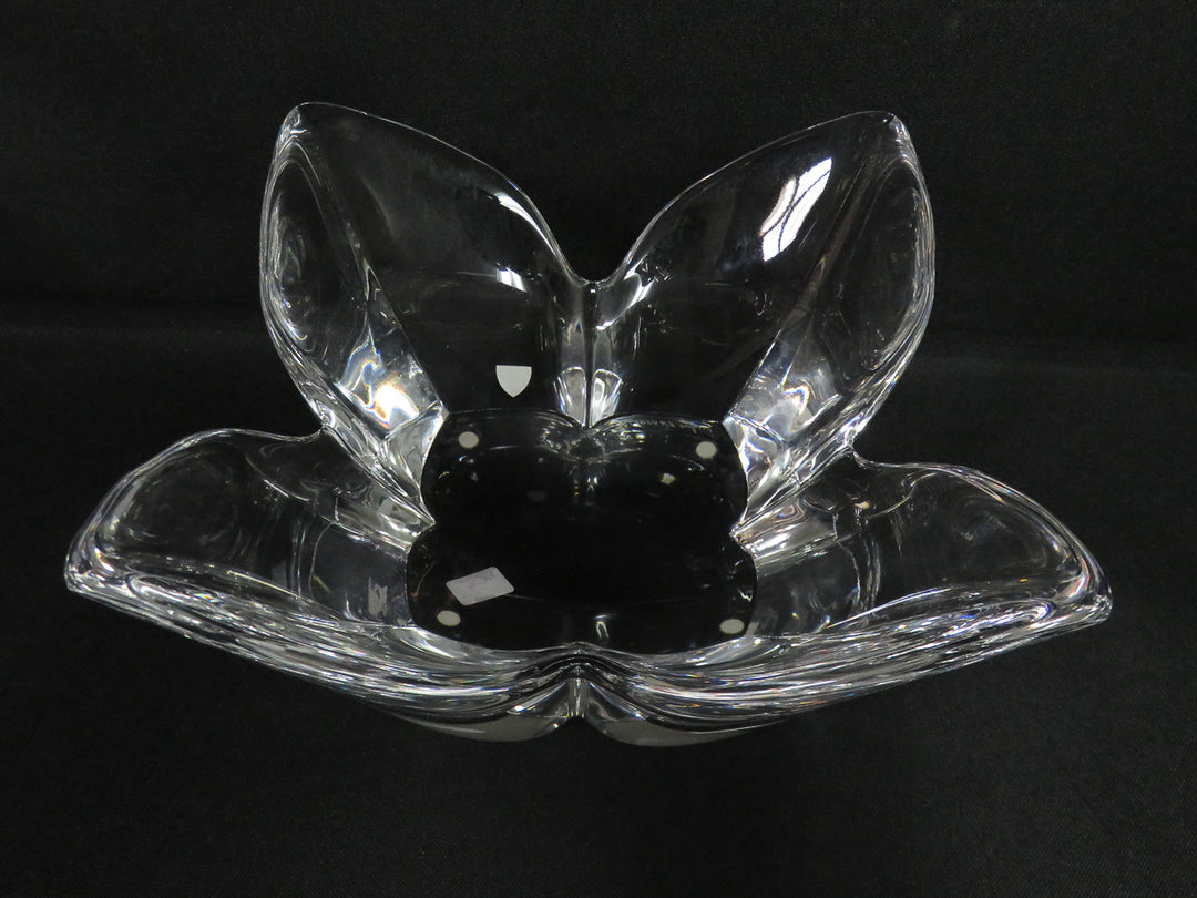 Orrefors Leaf Design Bowl
