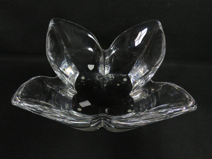 Orrefors Leaf Design Bowl