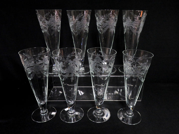 Etched Pilsner Glasses