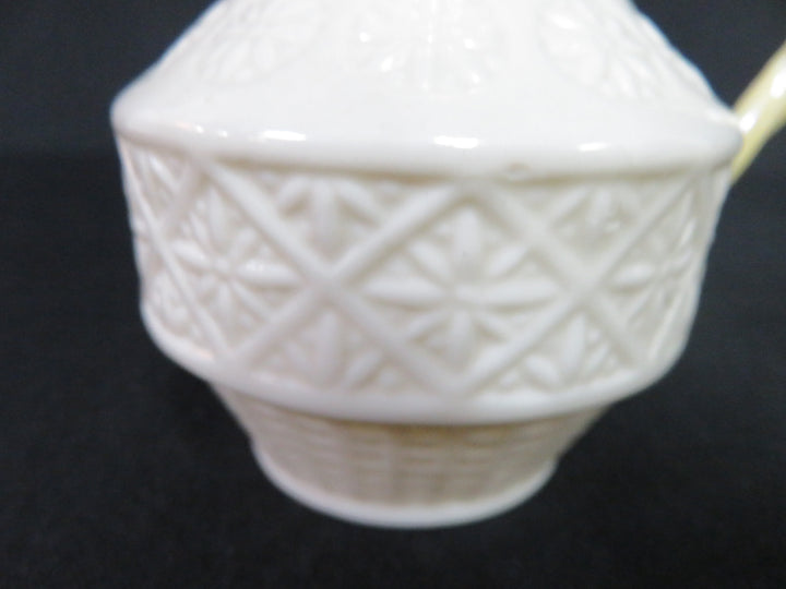 Belleek Cream & Sugar