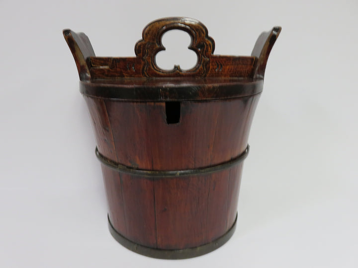 Wooden Rice Bucket