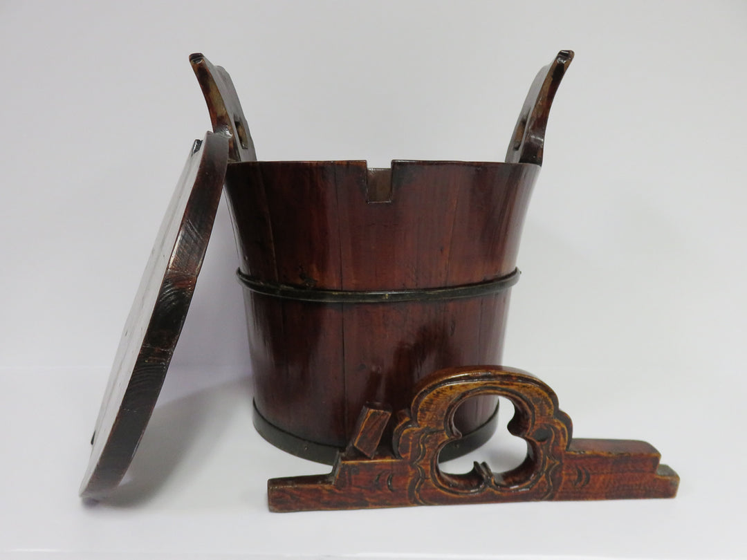 Wooden Rice Bucket