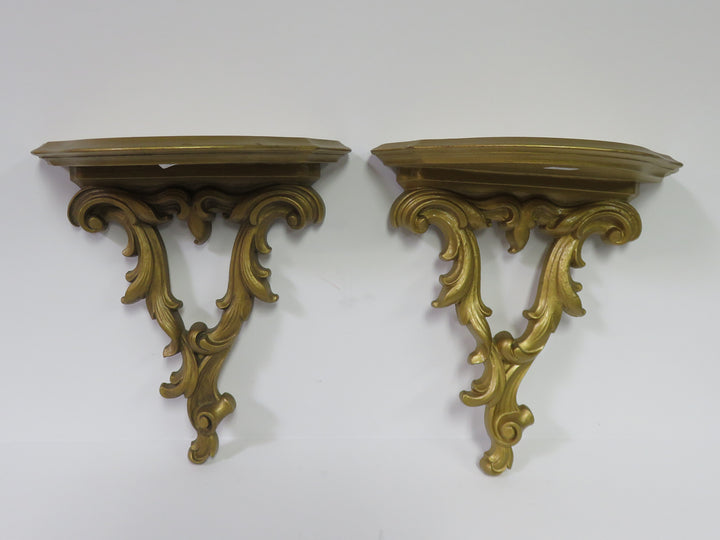 Syroco Wood Wall Shelves