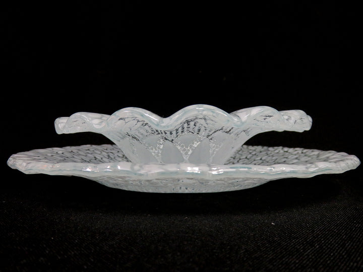 Ruffled Dish and Bowl