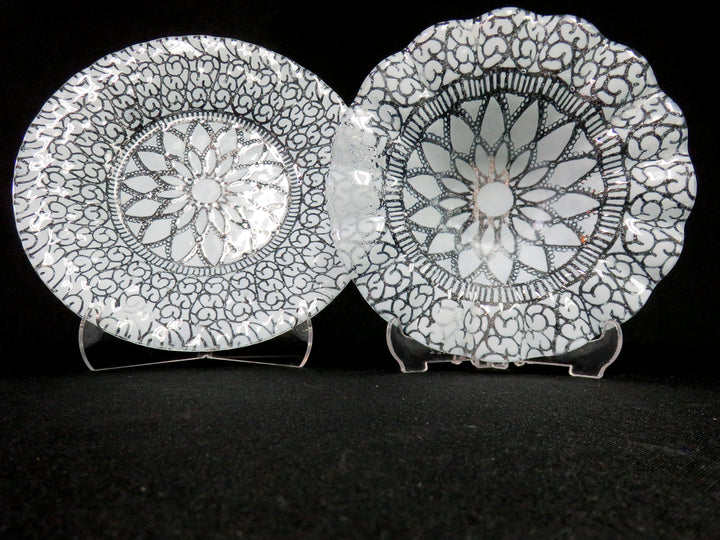 Ruffled Dish and Bowl