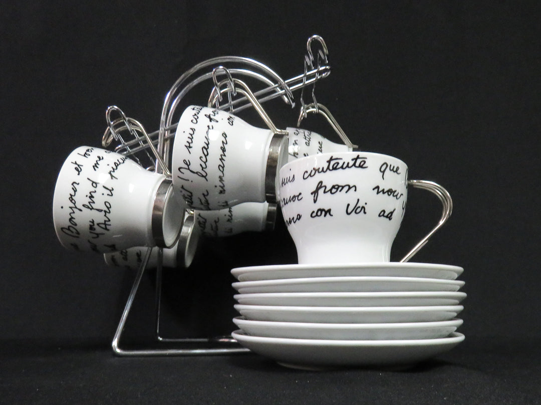 Stylish Demitasse Set