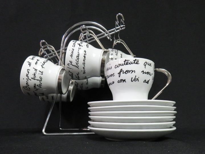 Stylish Demitasse Set