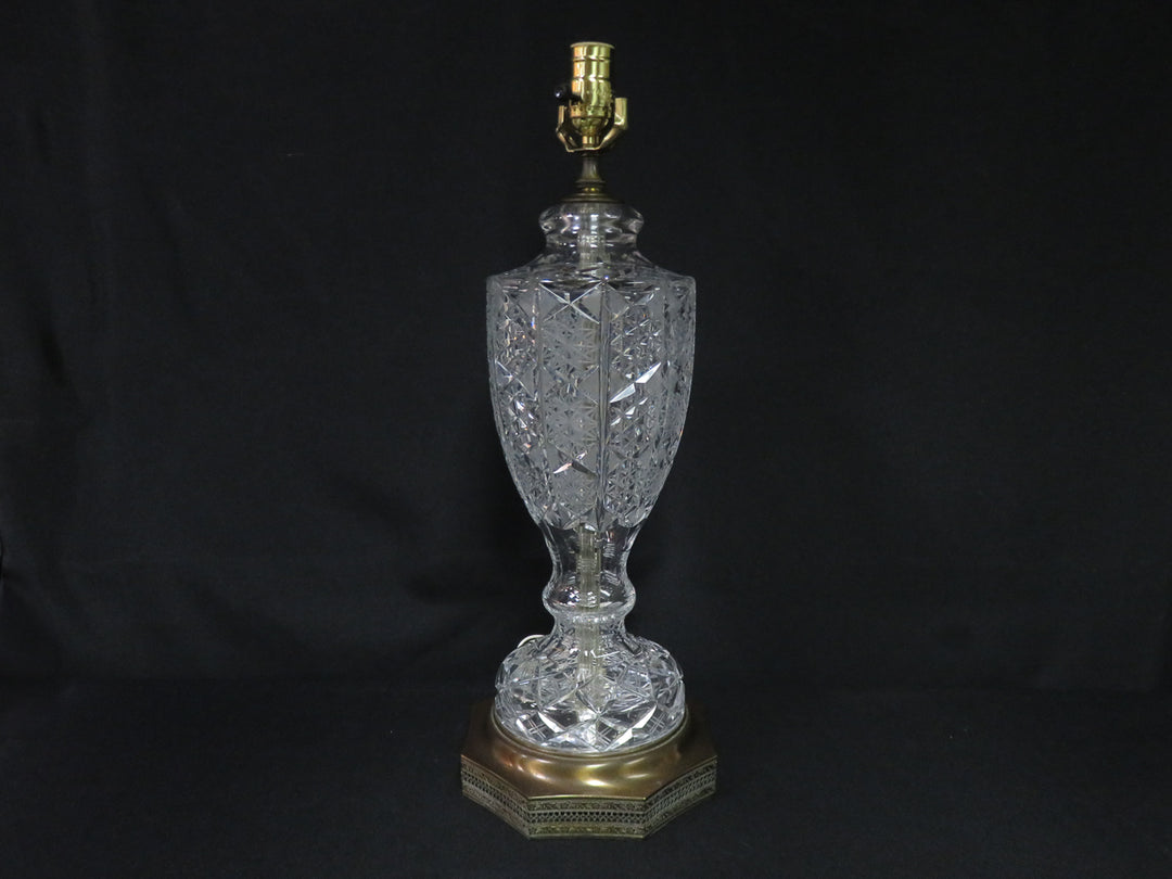 Vintage Crystal Lamp