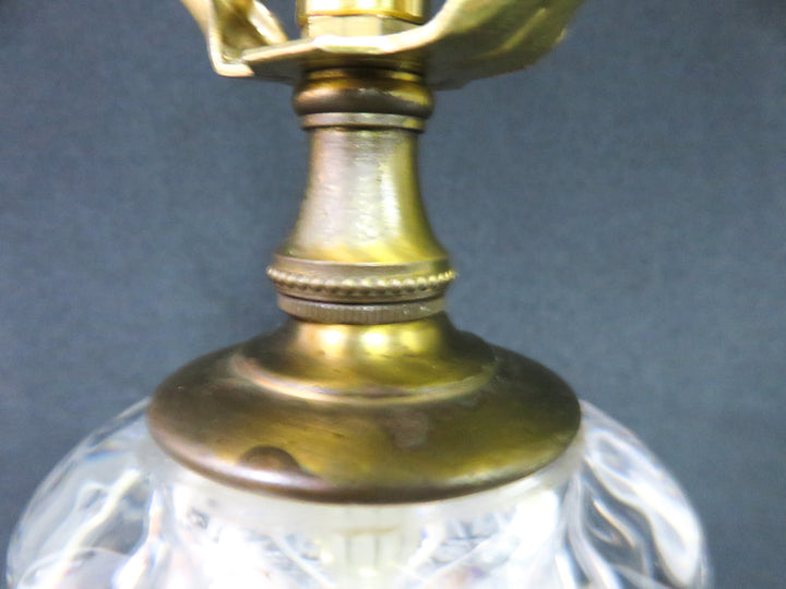 Vintage Crystal Lamp