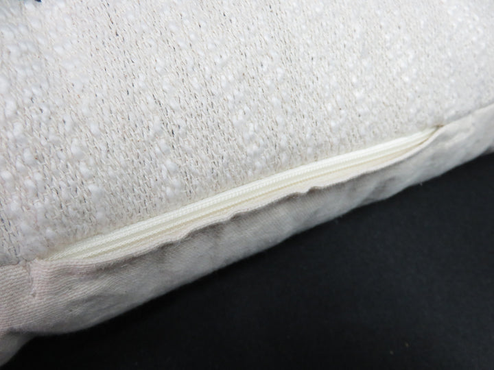 Cream & Black Lumbar Pillow