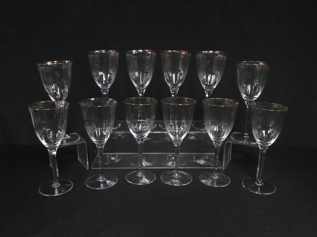 Gorham Laurin Wine Glasses