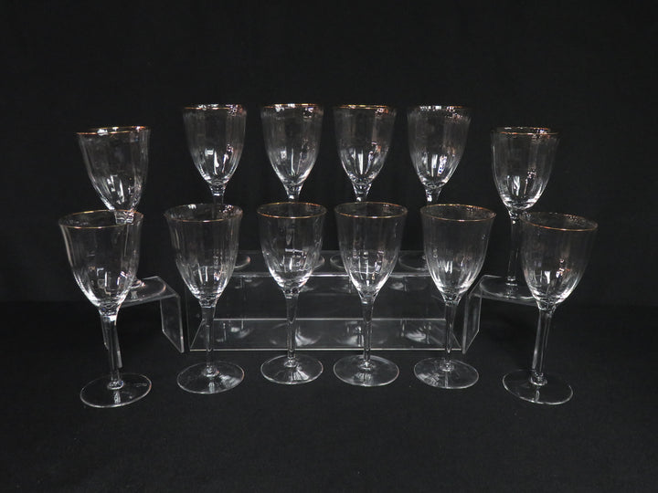 Gorham Laurin Wine Glasses