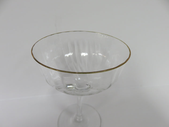 Gorham Laurin Champagne Coupes