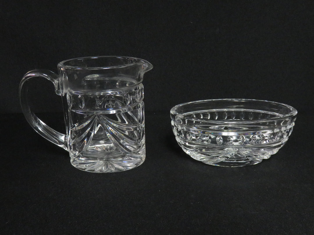 Waterford "Overture" Cream & Sugar