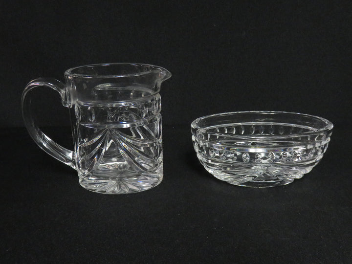 Waterford "Overture" Cream & Sugar