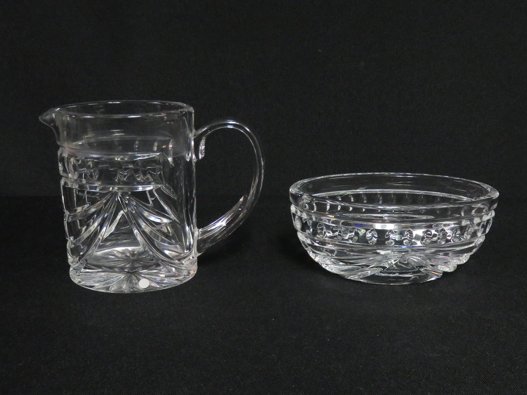 Waterford "Overture" Cream & Sugar