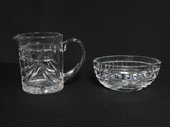 Waterford "Overture" Cream & Sugar