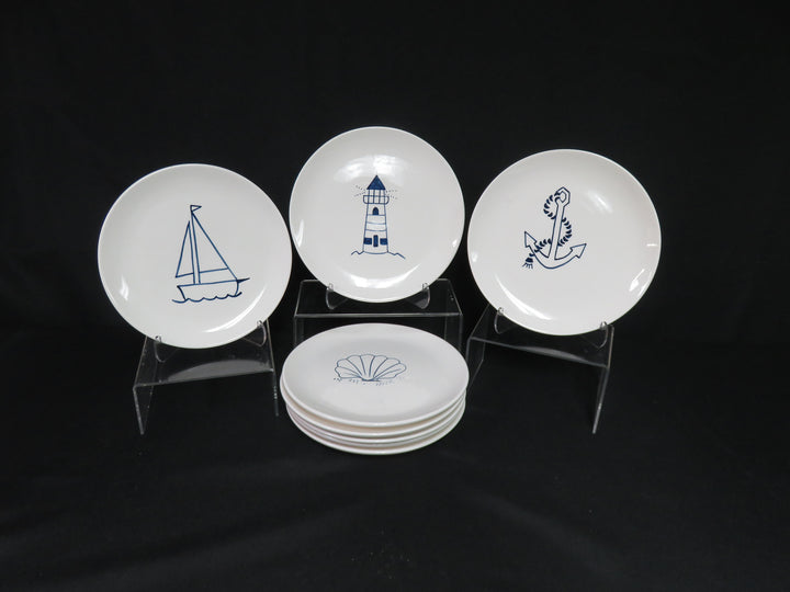 Nautical Motif Plates