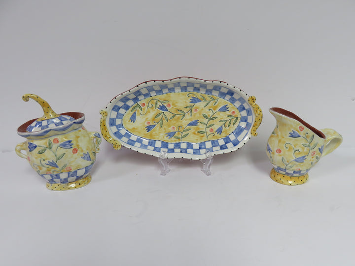 Whimsical Cream & Sugar Set