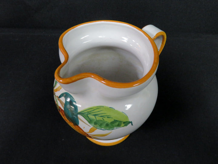 Italian Fruit Design Pitcher