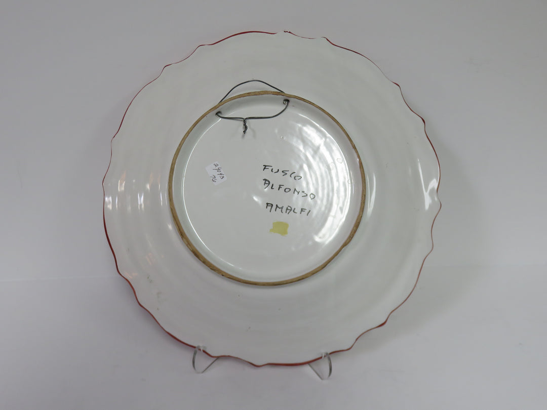Fusco Alfonso Amalfi Plate