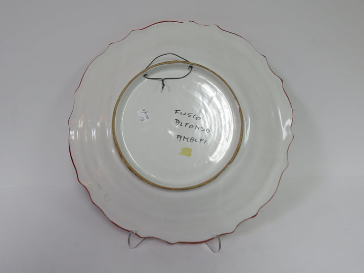Fusco Alfonso Amalfi Plate