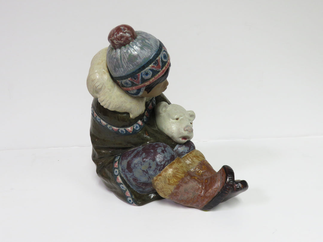 Lladró "Eskimo Playing" Figurine