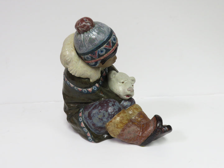 Lladró "Eskimo Playing" Figurine