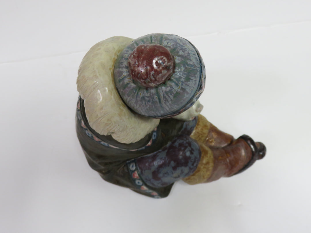 Lladró "Eskimo Playing" Figurine