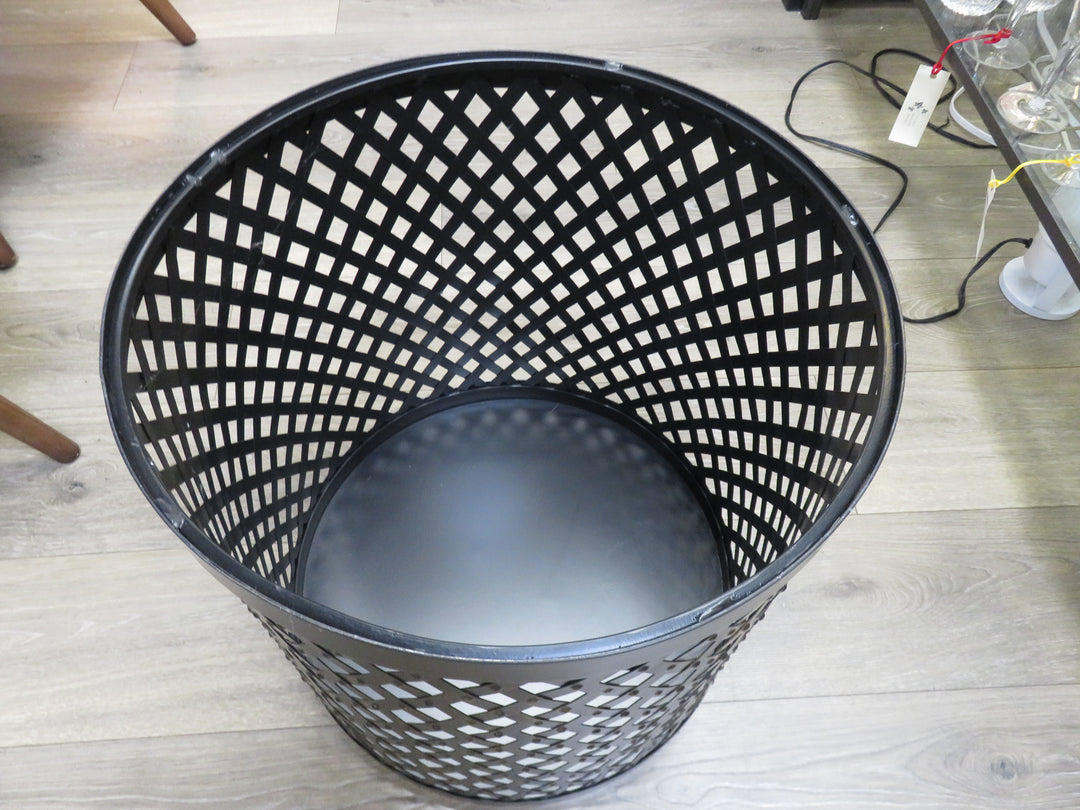 Metal Drum End Table