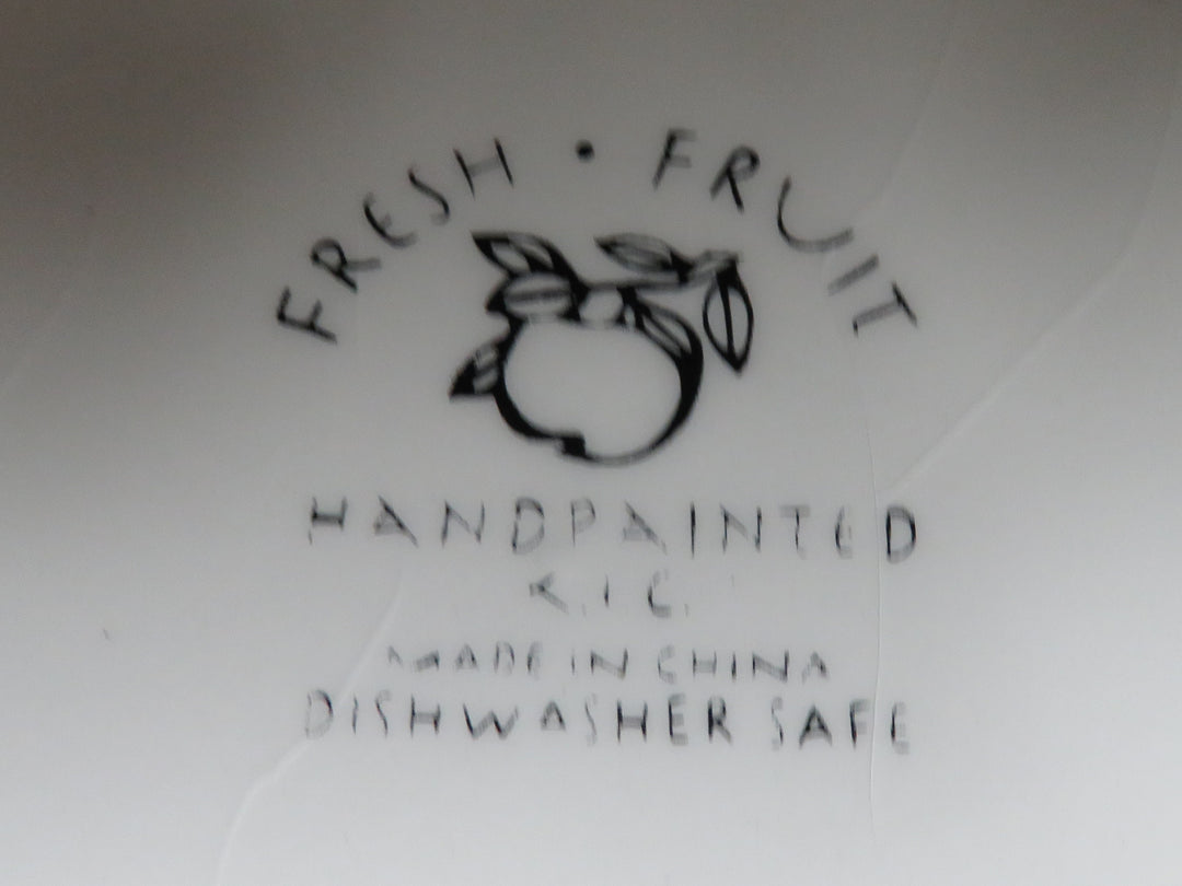 Fruit Motif Bowl